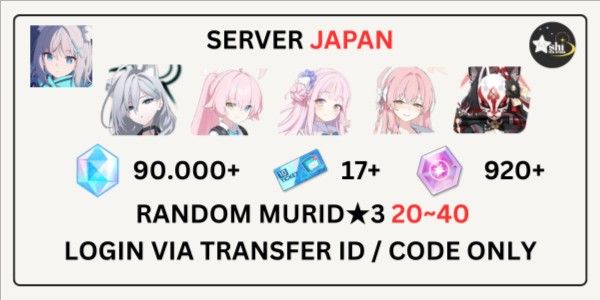 (BA JP) AKUN BLUE ARCHIVE GACHA, AKUN TIMBUNAN, PYROX MELIMPAH