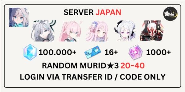 (BA JP) AKUN BLUE ARCHIVE GACHA, AKUN TIMBUNAN, PYROX MELIMPAH