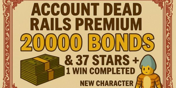 AKUN DEAD RAILS | 20000 BONDS + UNLOCKED ALL CLASSES & HORSE | REQUEST WIN