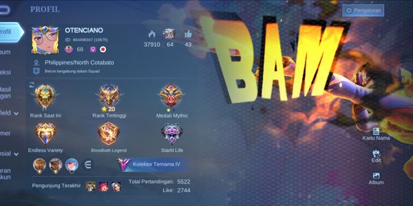 CHEAP ACCOUNT!! BRUNO DAWNING & CHOU STUN RECALL TAS TAS FIRE