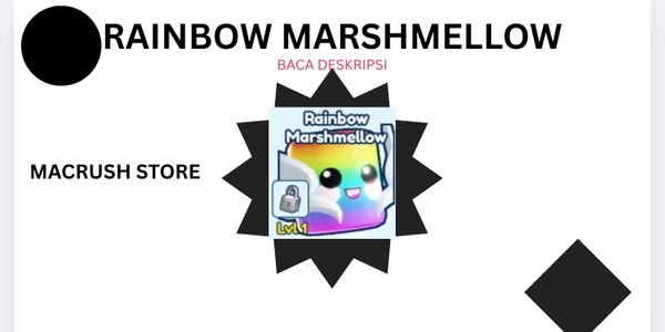 Rainbow Marshmallow