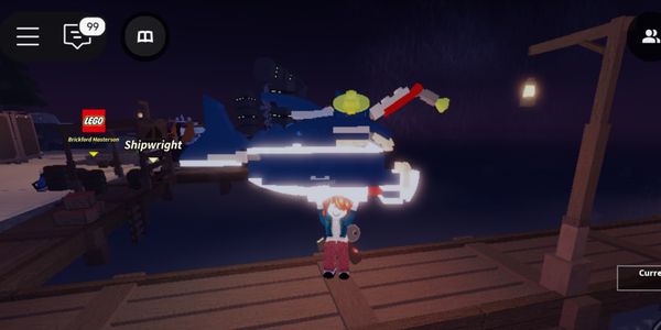 Glow Brick Lego Fisch