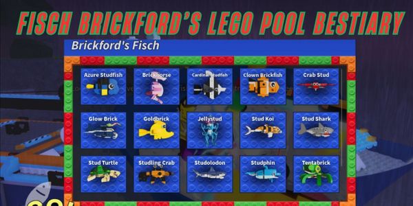 Brickford Lego Pool Bestiary Fisch