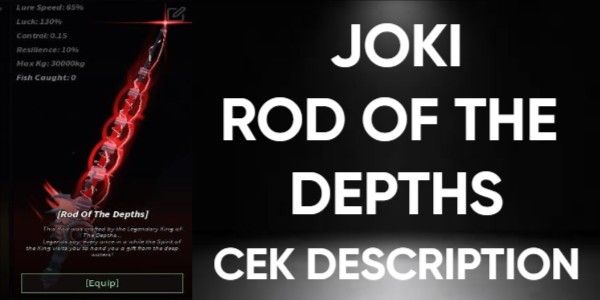 JOKI ROD OF THE DEPTHS (ROTD) !! FAST !! TRUSTED 100% !!