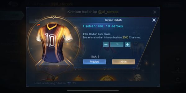 No.10 Jersey