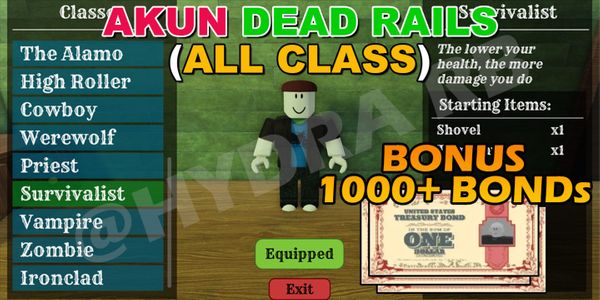 AKUN ALL CLASS & BONUS 1000+ BONDS