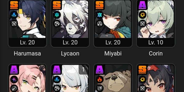miyabi, lycaon m1, nekomata, harumasa