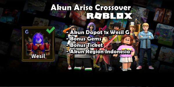 Starter Account Arise Crossover 1x Shadow Rank G Region Indonesia