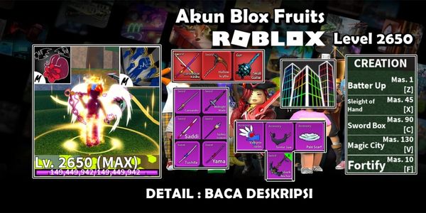 Blox Fruit Account Sanguine Art Race Angel V4 Full Gear T10 Shark Anchor CDK Hallowscythe Skull Guitar Full Skill Creation Fruit