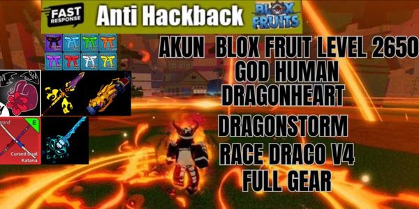 Aku blox fruits level 2600 race draco v4
