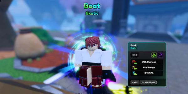 Boat - Anime last stand