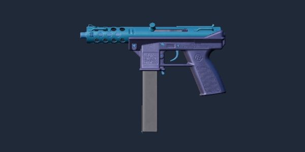 Tec-9 | Blue Blast (Minimal Wear)
