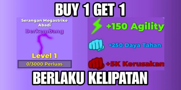 "Eternal Megastrike Evolved - Muscle Legends"