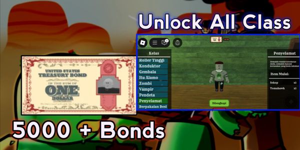 "Unlock All Class + 5000 Bonds | Dead Rails Account"