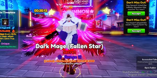 Dark mage (Fallen Star) | limited secret unit