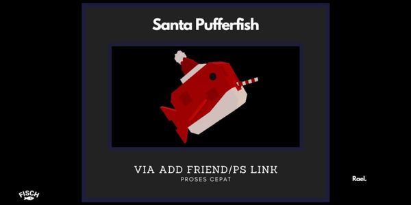 Santa Pufferfish
