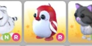"Peppermint Penguin R - Adopt Me Trading Hub" remains the same in . It appears to already be in .