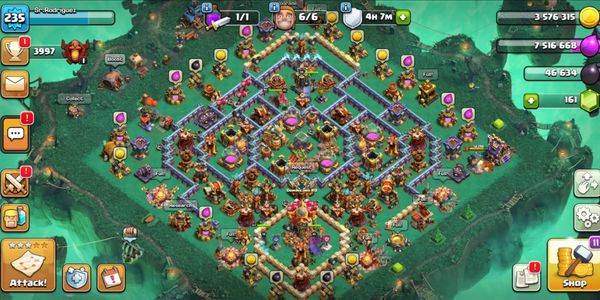 TH 16 DEFENSE MAX | 6 SCENERY | BK 90, AQ 90, PM 64, GW 67, RC 43 | 4 epic skills and 12 max skills