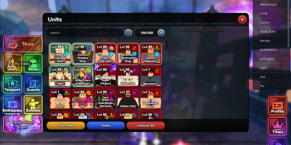 AKUN ALS MID GAME | 3 GODLY 1 GLITCH