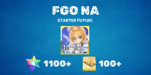 NA | AKUN STARTER SQ FGO NA / AKUN STARTER / QUARTZ ACCOUNT / Fate Grand Order