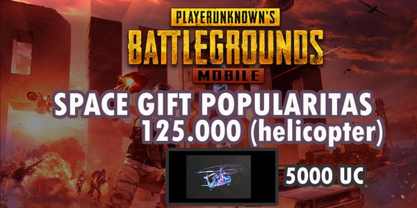 POPULARITY PUBG 125000