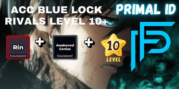 Akun Blue Lock Rivals - Rin Style + Awakened Genius + Lvl10