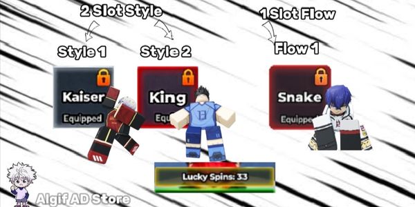 Akun Kaiser & King Flow Snake Bonus Lucky Spin 33 MURMER | Blue Lock Rivals