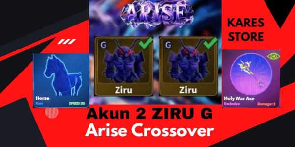 AKUN POLOS 2 ZIRU G (ARISE CROSSOVER)