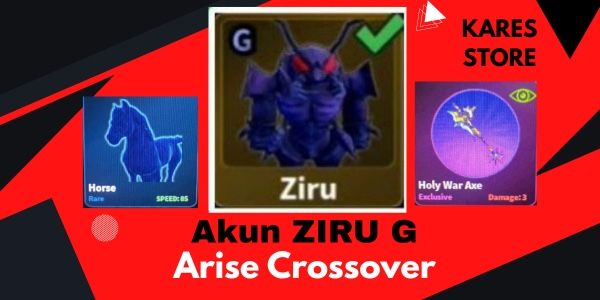 AKUN POLOS ZIRU G { ARISE CROSSOVER }