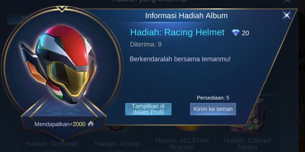 GIFT 2K ITEM CHARISMA
