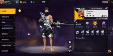 Free Fire Blank Account