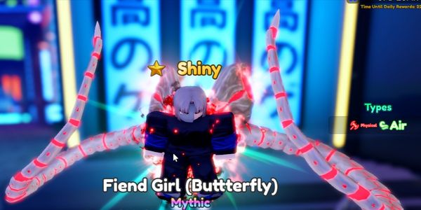Shiny Fiend Girl (Butterfly) Evo