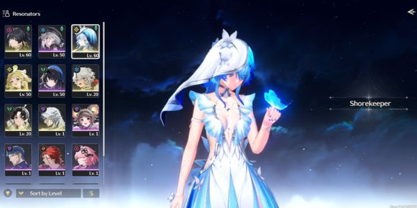 (SEA) Shorekeeper + Calcharo + Verina + Lingyang + Jianxin UL 34