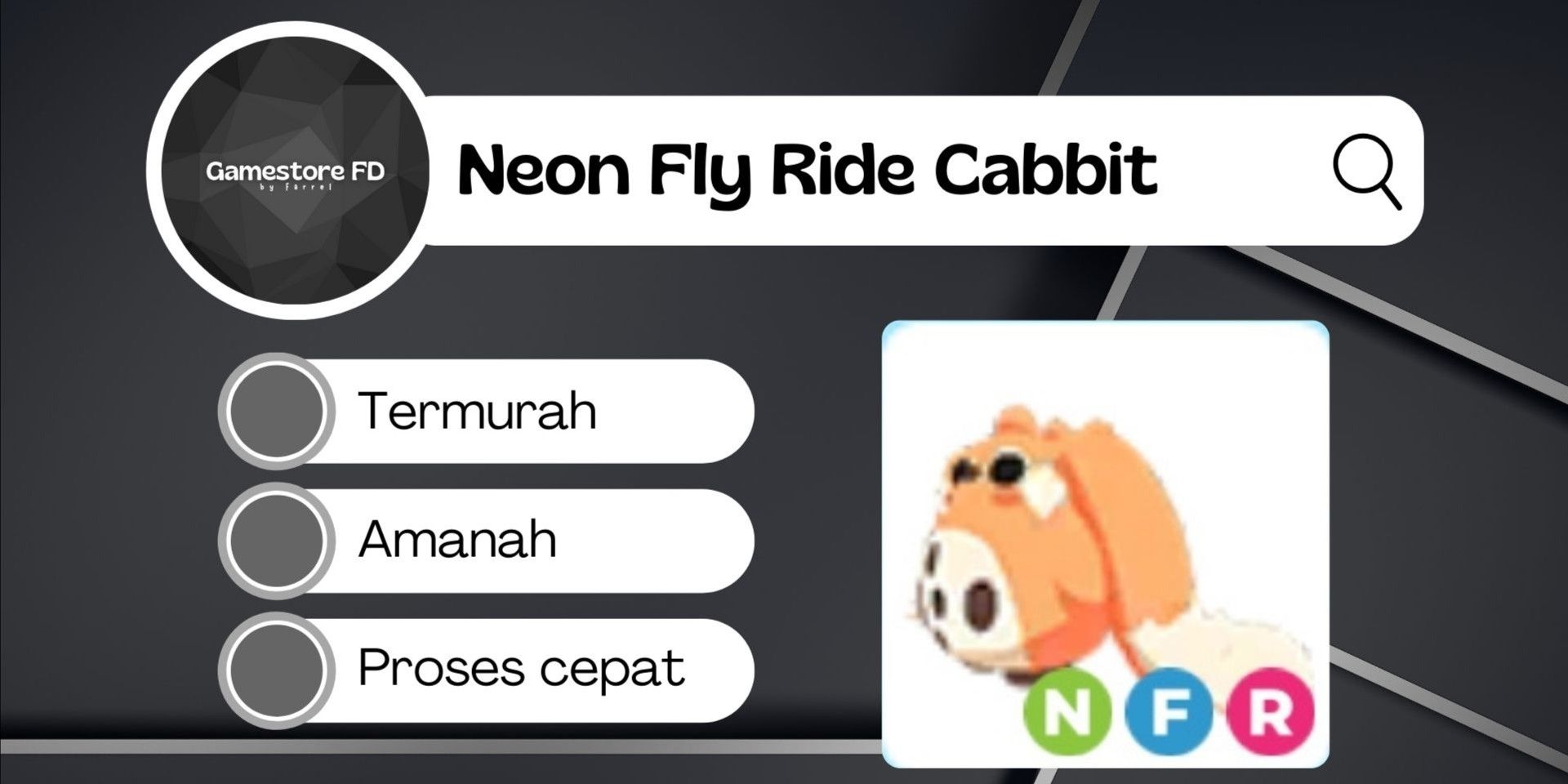 AdoptFromMe Combo – Neon / Fly Ride Candyfloss Chick (NFR - Foto 5