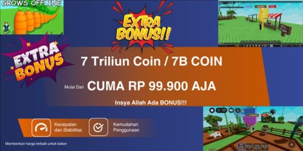 Tanam Kebun 7B Koin + Insya Allah Ada BONUS !!!