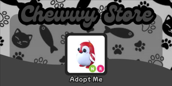 NR PEPPERMINT PENGUIN ADOPT ME CHEWWY STORE