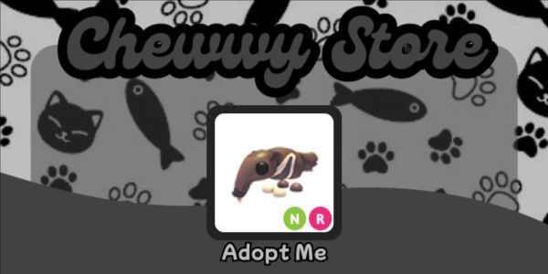 NR GIANT ANTEATER ADOPT ME CHEWWY STORE
