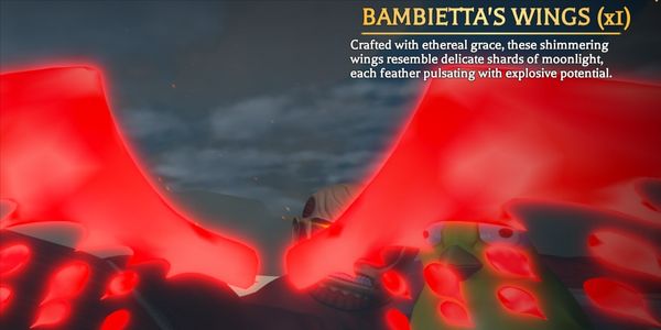 Bambietta Wings Limited Old Cosmetics dari Anime All Star Crates 2 | Attack On Titan Revolution RBL