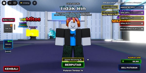 Akun Nel Rin + Destructive Impulses Flow | Blue Lock Rivals