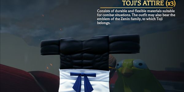 Toji's Attire Limited Old Cosmetics dari Anime All Star Crates 1 | Attack On Titan Revolution RBL
