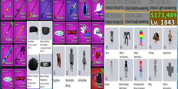 Account Blox Fruits 2 Race V3 (Spec Description)