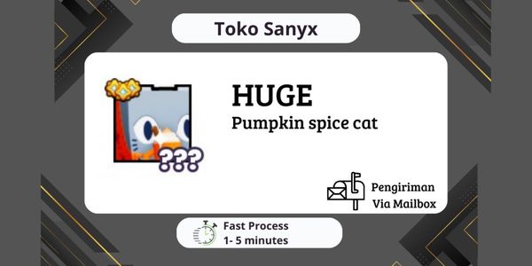 Huge Pumpkin Spice Cat