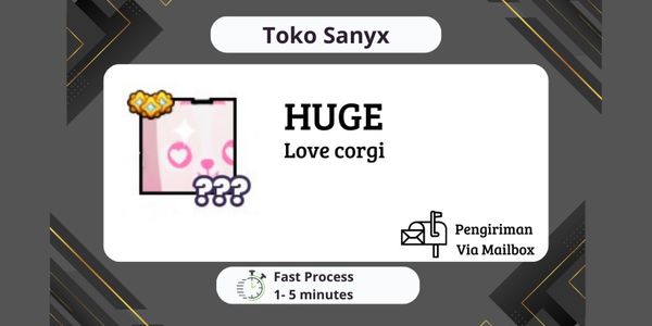 Huge Love Corgi
