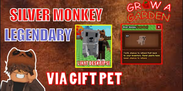 SILVER MONKEY (MYTHICAL) - Cultivate a Garden