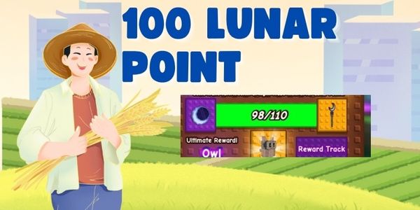 100 Lunar Point + Bonus - Grow A Garden