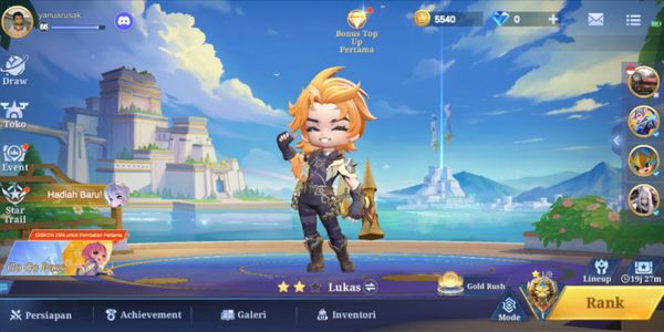 Akun Keren MCGG|26 Commander|Level 66