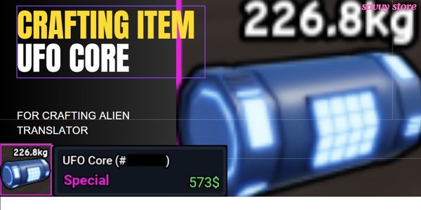 UFO Core Crafting Item for Alien Translator | Dig It RBL