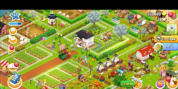 Awesome Hayday account, 322,000 coins, barn 550, silo 250
