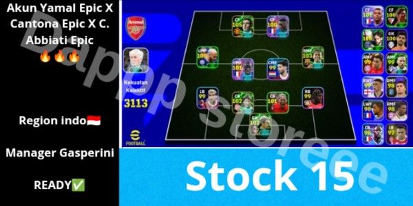 Akun Yamal Epic X Cantona Epic X Abbiati Epic Cakep ready to use