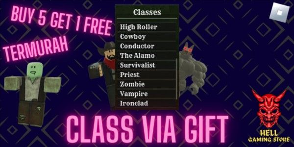 "Class Dead Rails Via Gift"